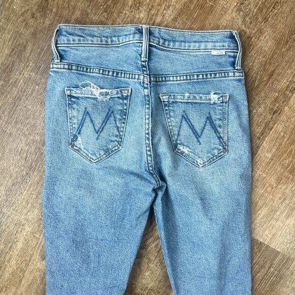 Mother Denim The Insider Ankle Jeans Bloom and Doom - Picture 3 of 6